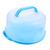 NOLITOY Box Cake Box Portable Cupcake Carrier Muffin Container Dessert Carrier Cake Holder Transport Cake Carriers Pie Carrier Square Stand Dessert Container Bride Plastic Chocolate Round