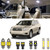 Xpismii 14 Piece 6000K White Highlander Interior LED Lights Kit Package Replacement for Toyota Highlander 2008 2009 2010 2011 2012 2013, with Placement Diagram and Install Tool