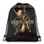 JOocla Armor of God Christian Bible Verse Religious Drawstring Backpack Bag Large Gym Sackpack Yoga Packet