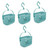 VILLCASE 4pcs bathroom hand basket wall mounted shower shower basket bath baskets bathroom basket shower tote hanging shower basket shower bin Storage Kitchenware plastic