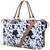 Weekender Duffle Bag for Women Travel Tote Bag Large Capacity Overnight Weekend Bags With Shoulder Strap Cow Weekender Bags