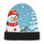 Christmas Snowman Winter Tree Beanie Hat for Men Women Beanie Winter Hat Warm Knit Hat Cuffed Beanie for Men Multi