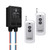 WOODGUILIN Wireless Remote Switch110V,Wireless RF Switch Remote Control Switch AC110V/220V/240V 30A Relay,with 984FT Long Range for Household Appliances,Pump,Lights,Electrical Equipment(110V 300M)