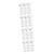 FOMIYES 48 pcs Bottled cream bottle holder case empty lotion jars Makeup Sample Jars travel lotion container terrariums clear container cream sub jars skincare jar cosmetic jars Rose Glass