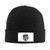 Rick Rapper Ross Singer Beanie Hat Fashion Warm Knit Hat Stretchable Cuffed Headgear for Cold Weather Black