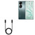 BoxWave Cable Compatible with Honor 70 Pro+ - DirectSync PD Cable (3ft) - USB-C to USB-C (100W), Type C Braided 3ft Charge and Sync Cable - Jet Black