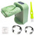 Electric Dumpling Maker Machine,Double Head Automatic Dumpling Maker,Electric Dumpling Maker,2 Modes Household Quick Dumpling Forming Making Tool,For Kitchen Pastry Making (Green)