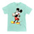 Mickey Mouse Sketched T-Shirt for Adults - Disney100 (US, Alpha, Large, Regular, Regular) Celadon