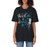 Disney Frozen Elsa Keep Calm & Let It Go Graphic Adult Oversized Vintage T-Shirt
