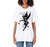 Disney Peter Pan Tinker Bell Pixie Dust Silhouette Adult Oversized Vintage T-Shirt