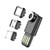 Cable for ZTE Avid 579 (Cable by BoxWave) - MagnetoSync Mini Adapter, Magnet Charging Cable USB Type-C Micro USB for ZTE Avid 579 - Jet Black