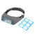 Headband Magnifier Visor Double Lens, YTOM Head Mounted Magnifier Jewelers Jewelry Visor Opitcal Glass Binocular Magnifier with Lens - 1.5X 2X 2.5X 3.5X Magnification
