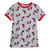 Disney Minnie Mouse Ringer T-Shirt for Women, Size M Multicolored