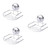 Cabilock 3pcs Bathroom soap Dishes Super Powerful Vacuum soap Dish with Drain Bathroom soap Holder bar soap Holder Bath soap Holder Wall-Mounted soap Dish Drain Pipe take a Bath