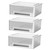 NOLITOY 1 Set drawer office table office desk sundry organizer desk organizers desktop organizer desktop sundry holder makeup organizer cosmetic box Storage Box Storage rack make up pp