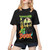 MF Music Doom T Shirts Women's Short Sleeve Baseball Shirt Causal Cotton Comfort Crewneck Graphic 80s 90s Tee Tshirts for Women Youth Teen Girls Summer Tops Black