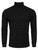 COOFANDY Men's Slim Fit Turtleneck Sweater Casual Twisted Knitted Pullover Sweaters