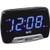 SXE Digital Alarm Clock with 2 USB Fast-Charging Ports
