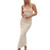 Sdencin Women Y2K Sexy Spaghetti Strap Front Twist Knot Knit Long Bodycon Dress Sleeveless Casual Back Split Maxi Dress(S,US,Apricot) Sdencin Women Y2K Sexy Spaghetti Strap Front Twist Knot Knit Long Bodycon Dress Sleeveless Casual Back Split Maxi Dress(S,US,Apricot)