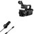 BoxWave Car Charger Compatible with Canon XA65 - Car Charger Plus, Car Charger Extra USB Port with Integrated Cable - Black