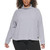 Calvin Klein Performance Womens Plus Ribbed Funnel-Neck Sweater Gray 3X