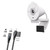 BoxWave Cable Compatible with Logitech Brio 300 - MagnetoSnap PD AllCharge Cable (100W), Magnet PD 100W Charging Cable USB Type-C Micro USB - Jet Black