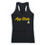 W Republic Appalachian State University Women's Script Tank Top Tee T-Shirt - Black, X-Large