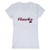 University of Maryland Eastern Shore Hawks Women's Script Tee T-Shirt - White, Medium