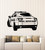 Vinyl Wall Decal Police Car Department Garage Boys Room Stickers Mural Large Decor (g5733) Black