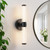 Gris Modern Black Wall Sconce - Dimmable Bathroom Sconces Wall Lighting 17W 3200K LED Wall Light Acrylic Lampshade, Vanity Light Fixture for Living Room Bedroom Hallway Stairway Gris Modern Black Wall Sconce - Dimmable Bathroom Sconces Wall Lighting 17W 3200K LED Wall Light Acrylic Lampshade, Vanity Light Fixture for Living Room Bedroom Hallway Stairway