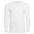 True Classic Long Sleeve Crew Shirt for Men. Premium Fitted Mens Crew Neck Shirt for Men. White