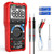 Digital Multimeter MESTEK Voltage Tester Voltmeter TRMS 6000 Counts Auto-Ranging Ohm Volt Amp Meter Measuring AC/DC Voltage Current Capacitance Resistance Temperature Continuity Diodes Live Wire Test