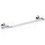 Delta 76418 Ashlyn 18-in Wall Mount Towel Bar Bath Hardware Accessory in Polished Chrome