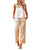 Ekouaer Satin Pajama set for Women Silk Pajamas Set Satin Pj Set Sleeveless Top and Long Pant Pajama Set Two Piece Sleep Set Silky Sleepwear Nightwear Champagne Ekouaer Satin Pajama set for Women Silk Pajamas Set Satin Pj Set Sleeveless Top and Long Pant Pajama Set Two Piece Sleep Set Silky Sleepwear Nightwear Champagne