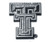 Texas Tech University Red Raiders METAL Auto Emblem - Many Different Colors Available! (Clear Crystal)