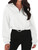 MEROKEETY Sweatshirt for Women Loose 1/4 Zip Long Balloon Sleeves High Neck Running Workout Activewear,White,S MEROKEETY Sweatshirt for Women Loose 1/4 Zip Long Balloon Sleeves High Neck Running Workout Activewear,White,S