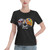 Rock Band T Shirt Womens Summer Round Neck T-Shirts Casual Short Sleeves Tee Black