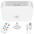 WhitePoplar Rechargeable Motion Sensor Wireless Ceiling Light with Remote, Motion Detector Battery Operated Shower Lights, Indoor Rechargeable Ceiling Light for Closet, Garage, Hallway, 3000K-6000K