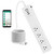 UseeLink Zigbee Power Strip 16A, Zigbee Surge Protector, Zigbee Smart Power Strips, 2 USB+4AC Outlet, Voice/Timing/Remote, Compatible Alexa Google Home, Zigbee Tuya Hub