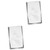 VOSAREA 2pcs Crystal Elephant Ornament Lucky Elephant Figurines Feng Shui Elephant Statue Engraved Elephant Figurine feng Shui Figurine Elephant Paperweight Elephant Gifts Glass Office car
