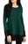 Alfani Womens Ottoman-Knit Pullover Sweater, Green, Small