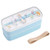 OSK Peter Rabbit 2-Stage Lunch Box PW-28 from Japan