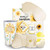 Fitvc 40th Birthday Gifts for Women, Happy 1983 Birthday Gifts Set for Woman Mom Wife Best Friends, Funny 40 Year Old Gift Basket Box Unique, Sending Sunshine 20oz Wine Tumbler Bday Gift for Female