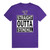 W Republic Stonehill College Skyhawks Straight Outta Tee T-Shirt - Pruple, XX-Large