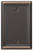 AmerTac 149BDB Chelsea Steel Blank Wallplate, Aged Bronze