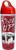 Tervis 1251849 NFL Atlanta Falcons NFL Statement Tumbler with Wrap and Red with Gray Lid 24oz Water Bottle, Clear