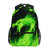 Green Fire Dragon Bookbag for Boys Girls, Dragon School Backpack Teens Casual Travel Bag Computer Laptop Daypack