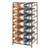 Kitchen Storage Can Rack Organizer, 7 Tier Stackable Can Storage Dispenser, Can Storage Organizer Rack for Canned food Kitchen Cabinet Pantry Countertop, Brown