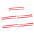 Garneck 10 Pcs Sideways Stripe Sticker car Window Sticker Racing Stickers Sticker for car Vehicle Side Stickers Automotive Stickers Auto Modified Decal Logo Stickers PVC Racing car