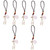 DECHOUS 7 pcs Essential Oil Perfume Bottle Rear View Mirror Hanging Accessories diffusers for Essential Oils Essential Oil diffusers car Diffuser Car Hanging Glass Essential Oil Diffuser